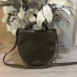 Matt & Nat Dark Olive Crossbody Bag
